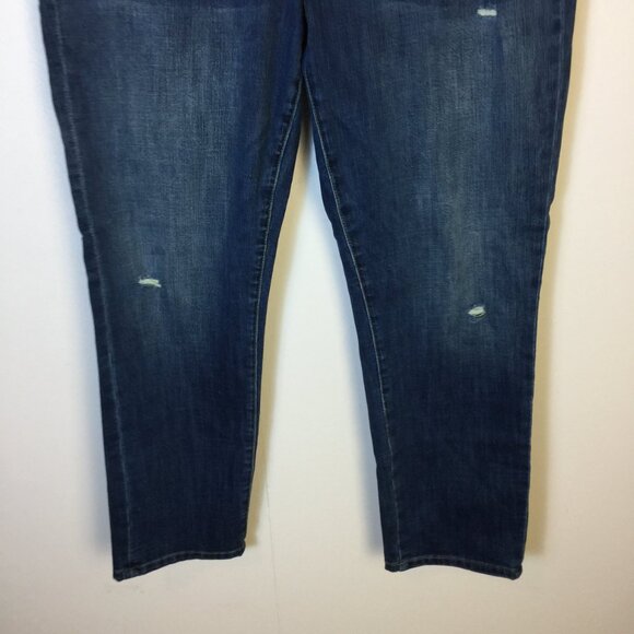 KUT from the Kloth Jeans Size 10 Womans Katy Ankle Straight Leg Mid Rise Denim - Picture 11 of 14